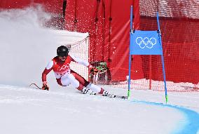 (BEIJING2022) CHINA-BEIJING-OLYMPIC WINTER GAMES-ALPINE SKIING-MEN'S SUPER-G (CN)