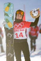 (BEIJING2022)CHINA-ZHANGJIAKOU-OLYMPIC WINTER GAMES-SNOWBOARD-WOMEN'S PARALLEL GIANT SLALOM (CN)