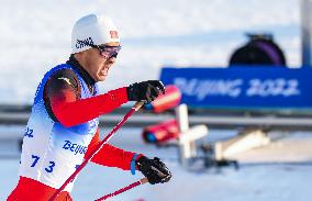 (BEIJING2022)CHINA-ZHANGJIAKOU-OLYMPIC WINTER GAMES-CROSS-COUNTRY SKIING-MEN'S SPRINT FREE-QUALIFICATION (CN)