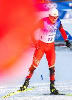 (BEIJING2022)CHINA-ZHANGJIAKOU-OLYMPIC WINTER GAMES-CROSS-COUNTRY SKIING-MEN'S SPRINT FREE-QUALIFICATION (CN)