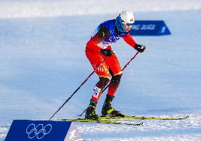 (BEIJING2022)CHINA-ZHANGJIAKOU-OLYMPIC WINTER GAMES-CROSS-COUNTRY SKIING-MEN'S SPRINT FREE-QUALIFICATION (CN)