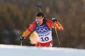 (BEIJING2022)CHINA-ZHANGJIAKOU-OLYMPIC WINTER GAMES-BIATHLON-MEN'S 20KM INDIVIDUAL (CN)