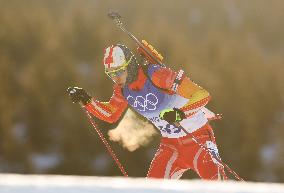 (BEIJING2022)CHINA-ZHANGJIAKOU-OLYMPIC WINTER GAMES-BIATHLON-MEN'S 20KM INDIVIDUAL (CN)