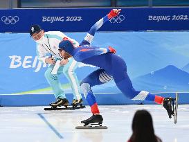 (BEIJING2022)CHINA-BEIJING-OLYMPIC WINTER GAMES-SPEED SKATING-MEN'S 1,500M (CN)