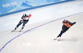 (BEIJING2022)CHINA-BEIJING-OLYMPIC WINTER GAMES-SPEED SKATING-MEN'S 1,500M (CN)