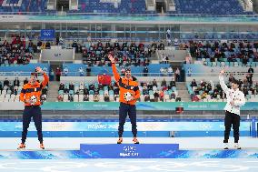 (BEIJING2022)CHINA-BEIJING-OLYMPIC WINTER GAMES-SPEED SKATING-MEN'S 1,500M (CN)