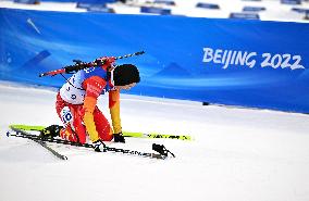 (BEIJING2022)CHINA-ZHANGJIAKOU-OLYMPIC WINTER GAMES-BIATHLON-MEN'S 20KM INDIVIDUAL (CN)