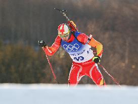 (BEIJING2022)CHINA-ZHANGJIAKOU-OLYMPIC WINTER GAMES-BIATHLON-MEN'S 20KM INDIVIDUAL (CN)