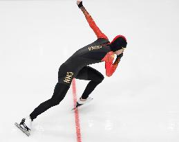 (BEIJING2022)CHINA-BEIJING-OLYMPIC WINTER GAMES-SPEED SKATING-MEN'S 1,500M (CN)