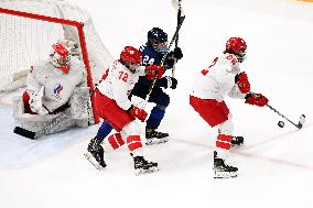 (BEIJING2022)CHINA-BEIJING-OLYMPIC WINTER GAMES-ICE HOCKEY-WOMEN'S PRELIMINARY-FIN VS ROC(CN)
