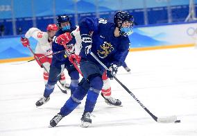 (BEIJING2022)CHINA-BEIJING-OLYMPIC WINTER GAMES-ICE HOCKEY-WOMEN'S PRELIMINARY-FIN VS ROC(CN)