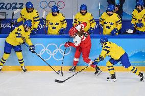 (BEIJING2022)CHINA-BEIJING-OLYMPIC WINTER GAMES-ICE HOCKEY-WOMEN'S PRELIMINARY-FIN VS ROC(CN)