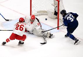 (BEIJING2022)CHINA-BEIJING-OLYMPIC WINTER GAMES-ICE HOCKEY-WOMEN'S PRELIMINARY-FIN VS ROC(CN)