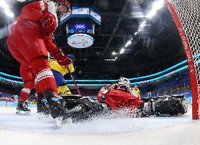 (BEIJING2022)CHINA-BEIJING-OLYMPIC WINTER GAMES-ICE HOCKEY-WOMEN'S PRELIMINARY- SWEDEN VS DENMARK (CN)