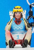 (BEIJING2022)CHINA-BEIJING-YANQING-OLYMPIC WINTER GAMES-LUGE-WOMEN'S SINGLES (CN)