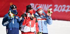 (BEIJING2022)CHINA-BEIJING-OLYMPIC WINTER GAMES-ALPINE SKIING-MEN'S SUPER G (CN)