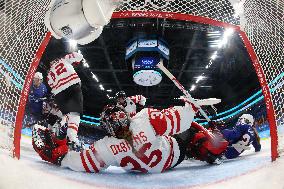 (BEIJING2022)CHINA-BEIJING-OLYMPIC WINTER GAMES-ICE HOCKEY-WOMEN'S PRELIMINARY-CANADA VS U.S. (CN)