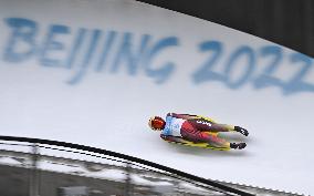 (BEIJING2022)CHINA-BEIJING-YANQING-OLYMPIC WINTER GAMES-LUGE-WOMEN'S SINGLES (CN)