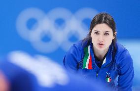 (BEIJING2022)CHINA-BEIJING-WINTER OLYMPIC GAMES-CURLING-MIXED DOUBLES-GOLD MEDAL GAME-ITALY VS NORWAY(CN)