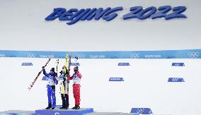 (BEIJING2022)CHINA-ZHANGJIAKOU-OLYMPIC WINTER GAMES-CROSS-COUNTRY SKIING-MEN'S SPRINT FREE-FINAL (CN)