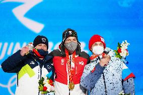 (BEIJING2022)CHINA-ZHANGJIAKOU-OLYMPIC WINTER GAMES-AWARDING CEREMONY (CN)