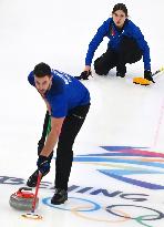 (BEIJING2022)CHINA-BEIJING-WINTER OLYMPIC GAMES-CURLING-MIXED DOUBLES-GOLD MEDAL GAME-ITALY VS NORWAY (CN)