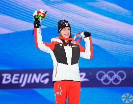 (BEIJING2022)CHINA-ZHANGJIAKOU-OLYMPIC WINTER GAMES-AWARDING CEREMONY (CN)