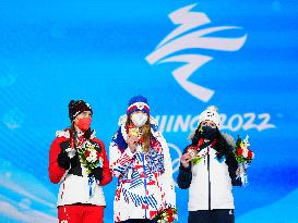 (BEIJING2022)CHINA-ZHANGJIAKOU-OLYMPIC WINTER GAMES-AWARDING CEREMONY (CN)