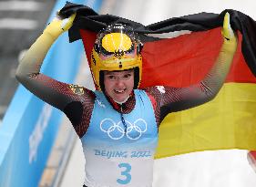 (BEIJING2022)CHINA-BEIJING-YANQING-OLYMPIC WINTER GAMES-LUGE-WOMEN'S SINGLES (CN)