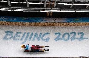 (BEIJING2022)CHINA-BEIJING-YANQING-OLYMPIC WINTER GAMES-LUGE-WOMEN'S SINGLES (CN)