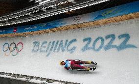 (BEIJING2022)CHINA-BEIJING-YANQING-OLYMPIC WINTER GAMES-LUGE-WOMEN'S SINGLES (CN)