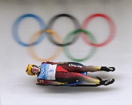 (BEIJING2022)CHINA-BEIJING-YANQING-OLYMPIC WINTER GAMES-LUGE-WOMEN'S SINGLES (CN)