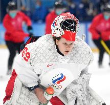 (BEIJING2022)CHINA-BEIJING-OLYMPIC WINTER GAMES-ICE HOCKEY-WOMEN'S PRELIMINARY-FIN VS ROC(CN)
