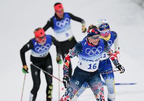 (BEIJING2022)CHINA-ZHANGJIAKOU-OLYMPIC WINTER GAMES-CROSS-COUNTRY SKIING-WOMEN'S SPRINT FREE-SEMIFINAL (CN)