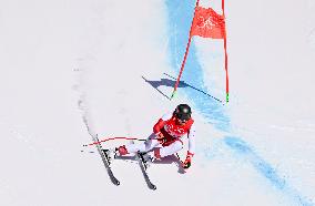 (BEIJING2022)CHINA-BEIJING-OLYMPIC WINTER GAMES-ALPINE SKIING-MEN'S SUPER-G(CN)