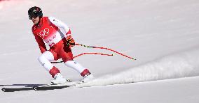 (BEIJING2022)CHINA-BEIJING-OLYMPIC WINTER GAMES-ALPINE SKIING-MEN'S SUPER-G(CN)