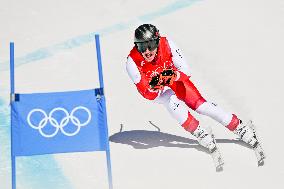 (XHTP)(BEIJING2022) CHINA-BEIJING-OLYMPIC WINTER GAMES-ALPINE SKIING-MEN'S SUPER-G (CN)