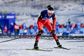 (BEIJING2022)CHINA-ZHANGJIAKOU-OLYMPIC WINTER GAMES-CROSS-COUNTRY SKIING-WOMEN'S SPRINT FREE-QUALIFICATION (CN)