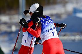 (BEIJING2022)CHINA-ZHANGJIAKOU-OLYMPIC WINTER GAMES-CROSS-COUNTRY SKIING-WOMEN'S SPRINT FREE-QUALIFICATION (CN)