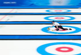 (BEIJING2022)CHINA-BEIJING-OLYMPIC WINTER GAMES-CURLING-MIXED DOUBLES-BRONZE MEDAL GAME (CN)