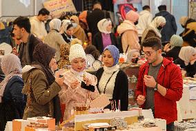 MIDEAST-GAZA CITY-SMALL BUSINESS OWNERS-EXHIBITION