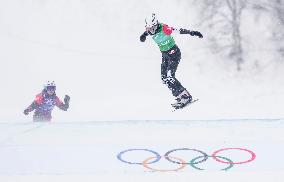 (BEIJING2022)CHINA-ZHANGJIAKOU-OLYMPIC WINTER GAMES-WOMEN'S SNOW BOARD CROSS (CN)