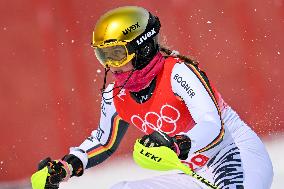 (BEIJING2022)CHINA-BEIJING-OLYMPIC WINTER GAMES-ALPINE SKIING-WOMEN'S SLALOM (CN)