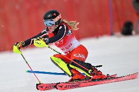 (BEIJING2022)CHINA-BEIJING-OLYMPIC WINTER GAMES-ALPINE SKIING-WOMEN'S SLALOM (CN)