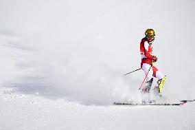 (BEIJING2022)CHINA-BEIJING-OLYMPIC WINTER GAMES-ALPINE SKIING-WOMEN'S SLALOM (CN)