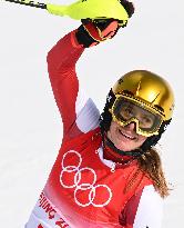 (BEIJING2022)CHINA-BEIJING-OLYMPIC WINTER GAMES-ALPINE SKIING-WOMEN'S SLALOM (CN)