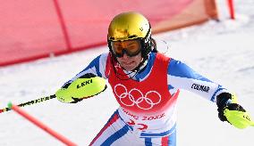 (BEIJING2022)CHINA-BEIJING-OLYMPIC WINTER GAMES-ALPINE SKIING-WOMEN'S SLALOM (CN)