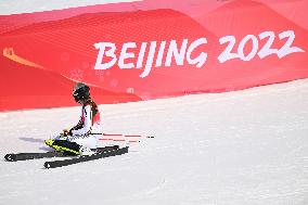 (BEIJING2022)CHINA-BEIJING-OLYMPIC WINTER GAMES-ALPINE SKIING-WOMEN'S SLALOM (CN)