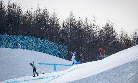 (BEIJING2022)CHINA-ZHANGJIAKOU-OLYMPIC WINTER GAMES-WOMEN'S SNOW BOARD CROSS-FINAL (CN)