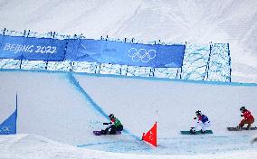 (BEIJING2022)CHINA-ZHANGJIAKOU-OLYMPIC WINTER GAMES-WOMEN'S SNOW BOARD CROSS-FINAL (CN)